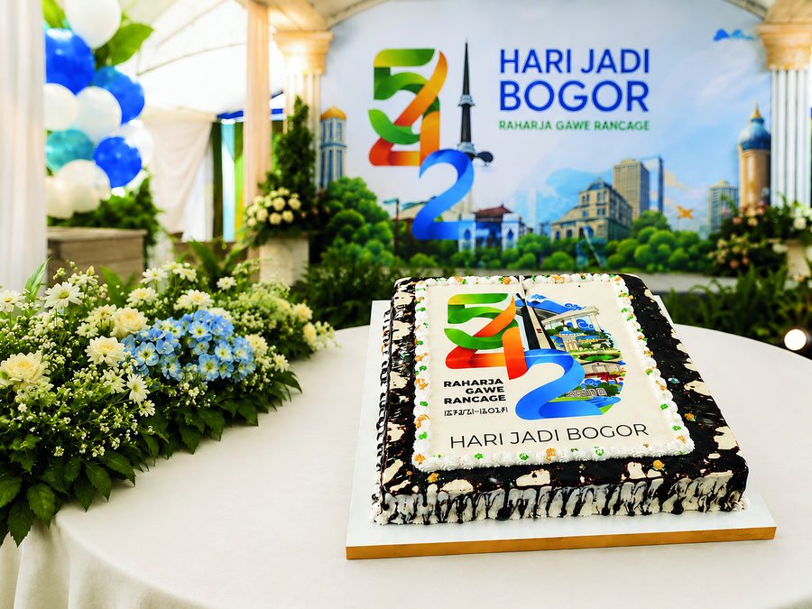 Kue perayaan hari jadi kota Bogor